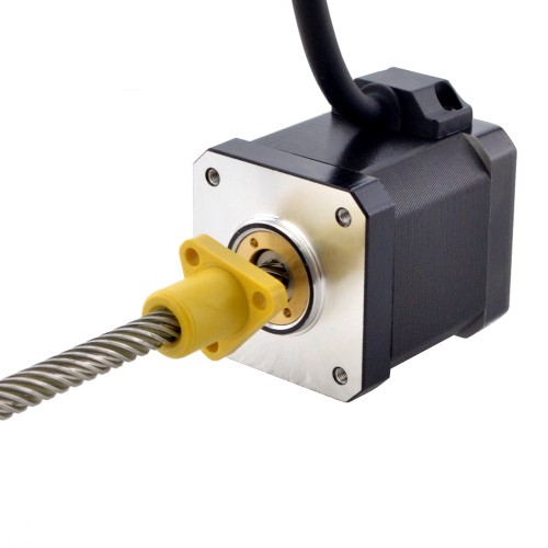 Actuador Motor Acme Externo NEMA 17 17E19S2504YF5-150RS Plomo 25,4mm Polmo Longitud 150mm