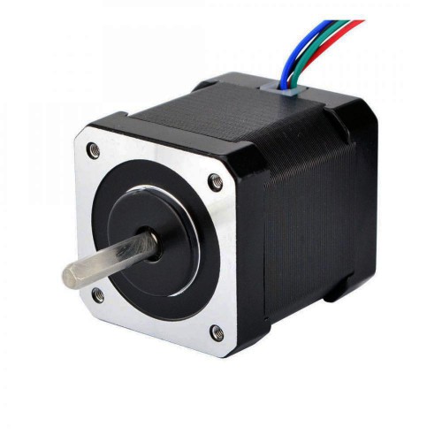 Motor Paso A Paso Nema 17 Eje de D-cut Completo 17HS19-2004S2 59Ncm 4 Alambres con Cable 1m y Conector