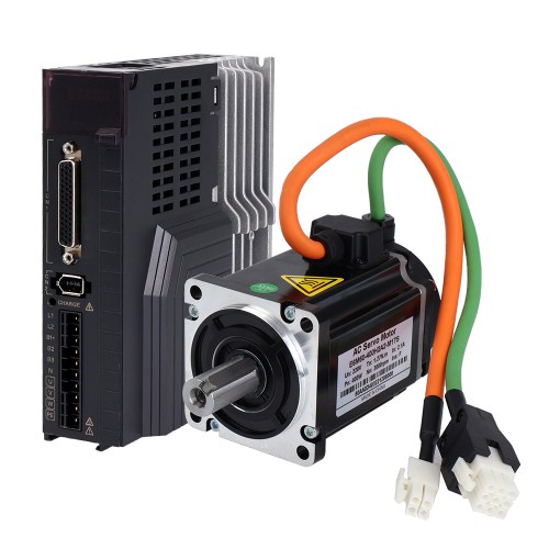 400W Kit Servomotor de CA E6-RS400H2A2-M17S 3000rpm 1,27Nm IP65 Codificador de 17 Bits