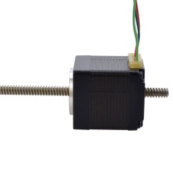 Motor Lineal Acme No-Cautivo NEMA 11 11N13S1004GD5-200RS 0,06Nm Polmo 2,54mm Polmo Longitud 200mm