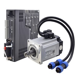 Serie T6 400W Kit Servomotor de CA T6-RS400H2A3-M17S 3000rpm 1,27Nm IP65 Codificador de 17 Bits