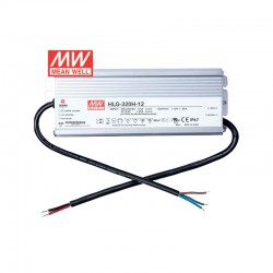 Meanwell HLG-320H-12 Fuente de poder para led (voltaje constante + corriente constante) 12V 264W 22A