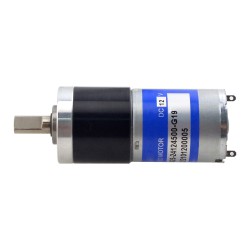 12V Motorreductor CC con Escobillas PA25-24126000-G19 4,41N.cm/237RPM con 19:1 Reductores Planetario