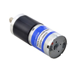 12V Motorreductor CC con Escobillas PA25-24126000-G64 12,74N.cm/70RPM con 64:1 Reductores Planetario