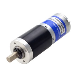 12V Motorreductor CC con Escobillas PA25-24126000-G256 45N.cm/17RPM con 256:1 Reductores Planetario