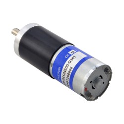 12V Motorreductor CC con Escobillas PA25-24126000-G361 63,7N.cm/12RPM con 361:1 Reductores Planetario