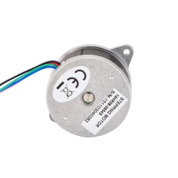 Motor Paso A Paso Redondo Nema 14 (Φ36x20mm) 14HR08-0654S 4,6V 0,9 grados 8,5Ncm 4 Alambres