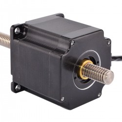 Motor Paso A Paso Lineal No-Cautivo Nema 23 Polmo 2mm/0,07874