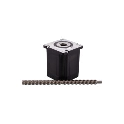 Motor Paso A Paso de Tornillo Avance Nema 23 Pila 66mm 23LS26-2504A-150N Polmo 1,5875mm/0,0625