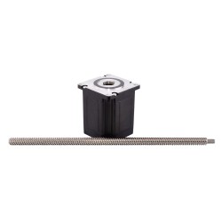 Motor Paso A Paso de Tornillo Avance Nema 23 Pila 66mm 23LS26-2504A-250N Polmo 1,5875mm/0,0625