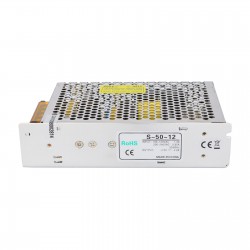 12V 50W 4,2A 115/230V Fuente conmutada S-50-12