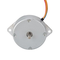 Motor paso a paso de panqueque redondo Nema 18 18HR06-1004S 1,8deg 9Ncm 1A Φ46x16mm 4 Alambres