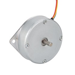 Motor paso a paso de panqueque redondo Nema 18 18HR06-1004S 1,8deg 9Ncm 1A Φ46x16mm 4 Alambres