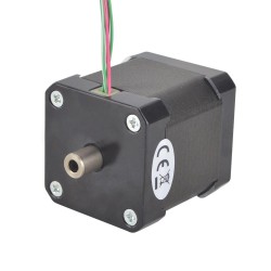 Motor paso a paso de eje hueco Nema 17 17HS19-1504H 0,36Nm 1,5A 1,8deg 4 Alambres