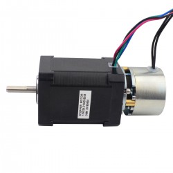 Motor Paso a Paso Nema 17 17HS24-2104D-B025 0,65Nm con Freno (Par Fricción de 0,25 Nm)