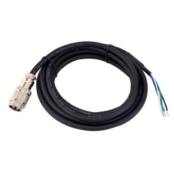 Cable de extensión de 2,7m AWG20 con conector de aviación GX16 para motores paso a paso de bucle cerrado Nema 23 y 24