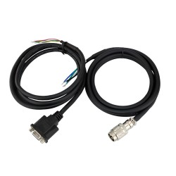 Kit de cable de extensión de 1,7m AWG18 y AWG26 para motores paso a paso de bucle cerrado Nema 34