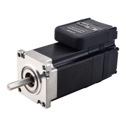 NEMA 23 Servomotor de CC Sin Escobillas Integrado ISV57T-130 130w 3000rpm 0,45Nm 20-50VDC