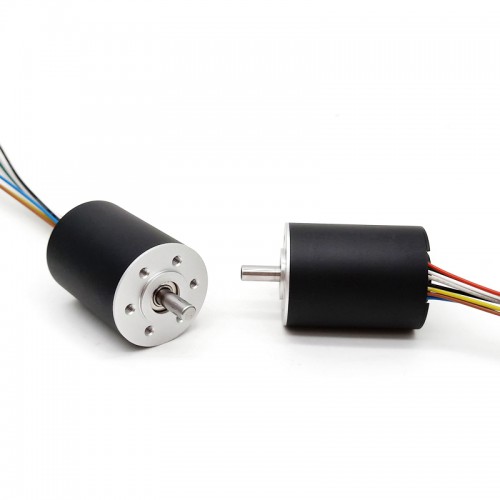 2 piezas Φ32mm motor sin núcleo brushless 12V/24V, TBC3242, 4,6kg.cm/1,9kg.cm, 45,5W/ 25,1W, eje de 5mm