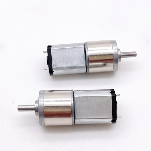 2 piezas Φ15,5mm 6V/12V Motorreductor de CC brushed motor pmdc GM16-030PA con caja de engranajes rectos