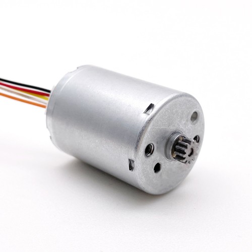 Motor BLDC de Φ22,4 mm, motor brushless dc 12 V/24 V, TEC2430, 4500 RPM, 3 W, 0,05 kg.cm, eje de 2 mm