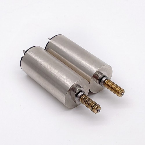 2 piezas Φ16mm motor sin núcleo brushed 24V TDC1636, 1,96mN.m, 2W, eje de 1,5mm