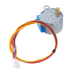 Motor paso a paso de 12 V 28BYJ-48 PM con reducción de 64:1, motor paso a paso de 4 fases para Arduino