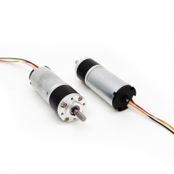 2 piezas Φ22mm motorreductor bldc 12V/24V MP22-TEC2238, 3,0kg.cm 3W, CW/CCW con reductores planetario