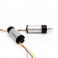 2 piezas Φ22mm motorreductor bldc 12V/24V MP22-TEC2238, 3,0kg.cm 3W, CW/CCW con reductores planetario