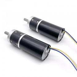 2 piezas Φ28mm motorreductor bldc 12V/24V GMP28-TEC2838 20kg.cm 6,6-11,5w con reductores planetario