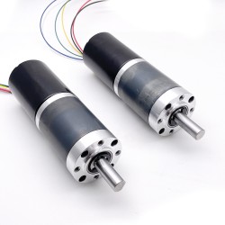 2 piezas Φ42mm motorreductor bldc 12V/24V GMP42-TEC4260 60kg.cm 21w con reductores planetario