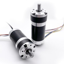 2 piezas Φ60mm motorreductor bldc 12V/24V GMP60-TEC56100 200kg.cm 18-132W con reductores planetario