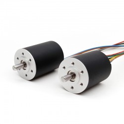 2 piezas Φ32mm motor sin núcleo brushless 12V/24V, TBC3242, 4,6kg.cm/1,9kg.cm, 45,5W/ 25,1W, eje de 5mm