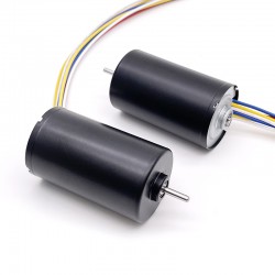 2 piezas Φ28mm motor brushless dc 12 V/24 V, motor bldc, TEC2847, 150g.cm, 4000rpm / 4250rpm, eje de 3mm