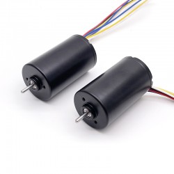 2 piezas Φ28mm motor brushless dc 12 V/24 V, motor bldc, TEC2847, 150g.cm, 4000rpm / 4250rpm, eje de 3mm