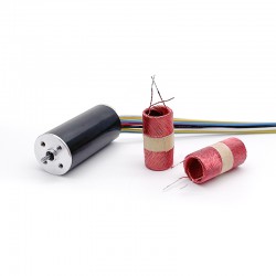 2 piezas Φ16mm motor sin núcleo BLDC 12V/24V, TEC1636, 32,6g.cm 3,4W, eje de 2mm, 10000rpm