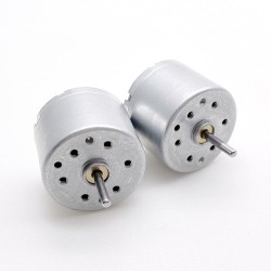 2 piezas Φ24,4mm motor brushless dc 12 V/24 V, TEC2418, 0,02Kg.cm, 5100rpm / 7500rpm, eje de 2mm