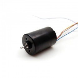 2 piezas Φ28mm motor brushless dc 12 V/24 V, motor bldc, TEC2838 100g.cm, 4200rpm / 4400rpm, eje de 2,3mm