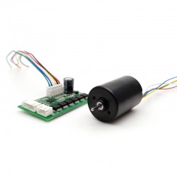 2 piezas Φ28mm motor brushless dc 12 V/24 V, motor bldc, TEC2838 100g.cm, 4200rpm / 4400rpm, eje de 2,3mm