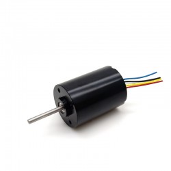 2 piezas Φ30mm Motor BLDC de alto par 12 V/24 V, TEC3040, 250g.cm, 3500rpm / 3700rpm, eje de 3mm