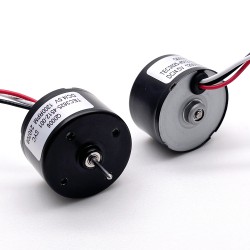 2 piezas Φ35,5mm motores brushless dc de alto par 12 V/24 V, TEC3625, 550g.cm, 3600rpm, eje de 3mm