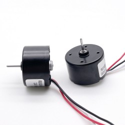 2 piezas Φ35,5mm motores brushless dc de alto par 12 V/24 V, TEC3625, 550g.cm, 3600rpm, eje de 3mm