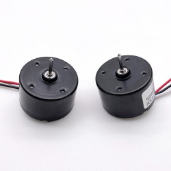 2 piezas Φ35,5mm motores brushless dc de alto par 12 V/24 V, TEC3625, 550g.cm, 3600rpm, eje de 3mm