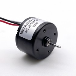 2 piezas Φ35,5mm motores brushless dc de alto par 12 V/24 V, TEC3625, 550g.cm, 3600rpm, eje de 3mm