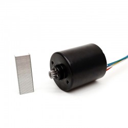 2 piezas Φ36mm motor brushless dc 12 V/24 V, motor bldc, TEC3640, 550g.cm, 5600rpm / 3200rpm, eje de 3,175mm