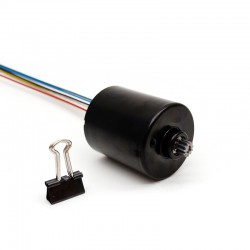 2 piezas Φ36mm motor brushless dc 12 V/24 V, motor bldc, TEC3640, 550g.cm, 5600rpm / 3200rpm, eje de 3,175mm