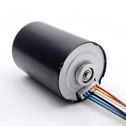 2 piezas Φ35,8mm motor brushless dc 12 V/24 V, TEC3650, 200g.cm, 5300rpm / 3400rpm, eje de 3,175mm