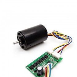 2 piezas Kit de motores brushless dc + controlador de motor brushless 12 V/24 V, TEC4260, 500g.cm, 2500rpm / 1300rpm