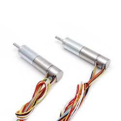 2 piezas Φ12mm motor sin núcleo BLDC 6V/12V GMP12-TBC1220, eje de 3mm con reductores planetario