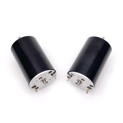 2 piezas Φ28mm motor sin núcleo brushed 12V/24V TDC2845, 530/1150g.cm, 4692-6673rpm, eje de 3mm